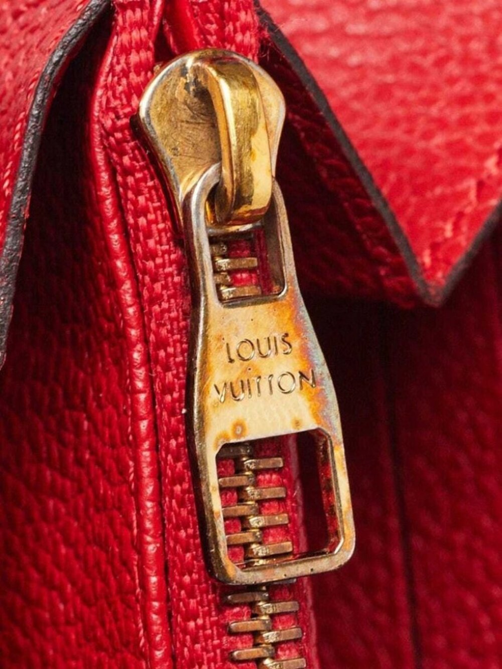 Louis Vuitton Cerise Monogram Empreinte Leather Zippy Wallet - Picture 8 of 11